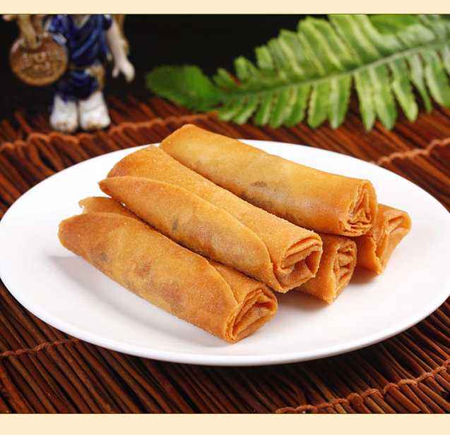 黑椒牛柳春卷